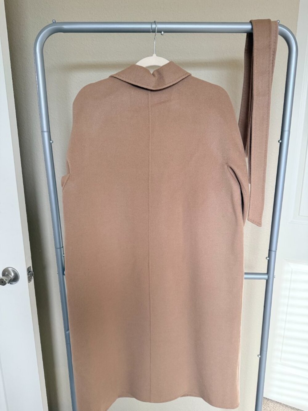 LilySilk Long Sleeve Super Warm 100% Wool Coat - Size S, NWT, Golden Camel - Picture 4 of 10